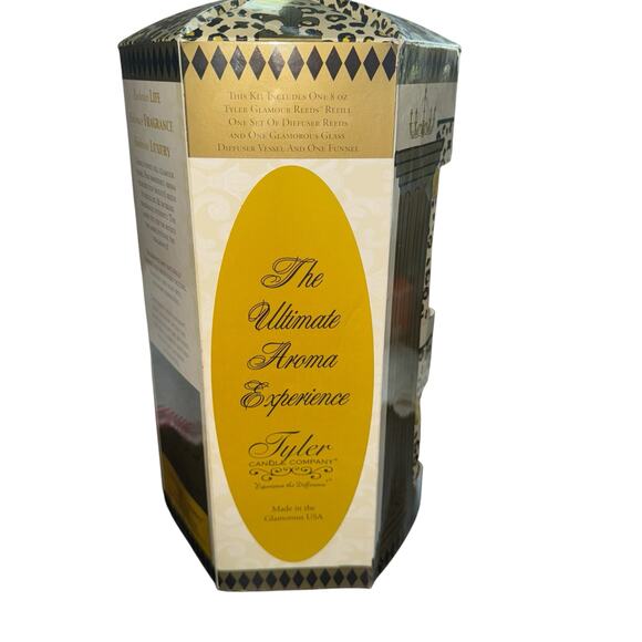 Tyler Candle Company Glamour Reeds Instant and Extended Fragrance Diffuser NEW - Picture 2 of 8